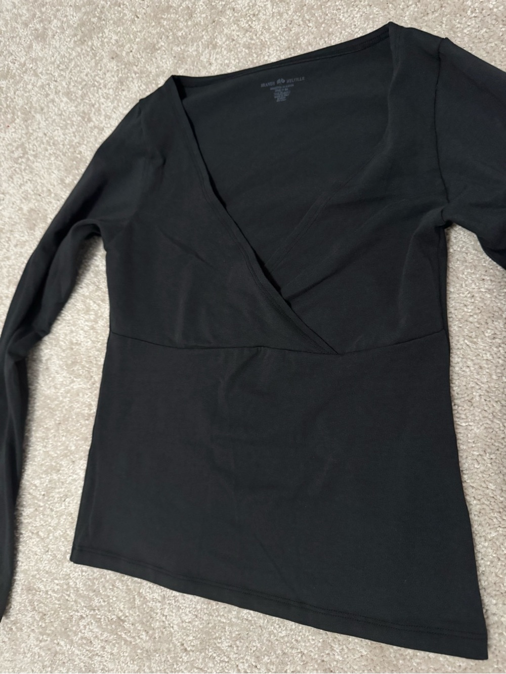 Brandy Melville Long Sleeve Amara Top